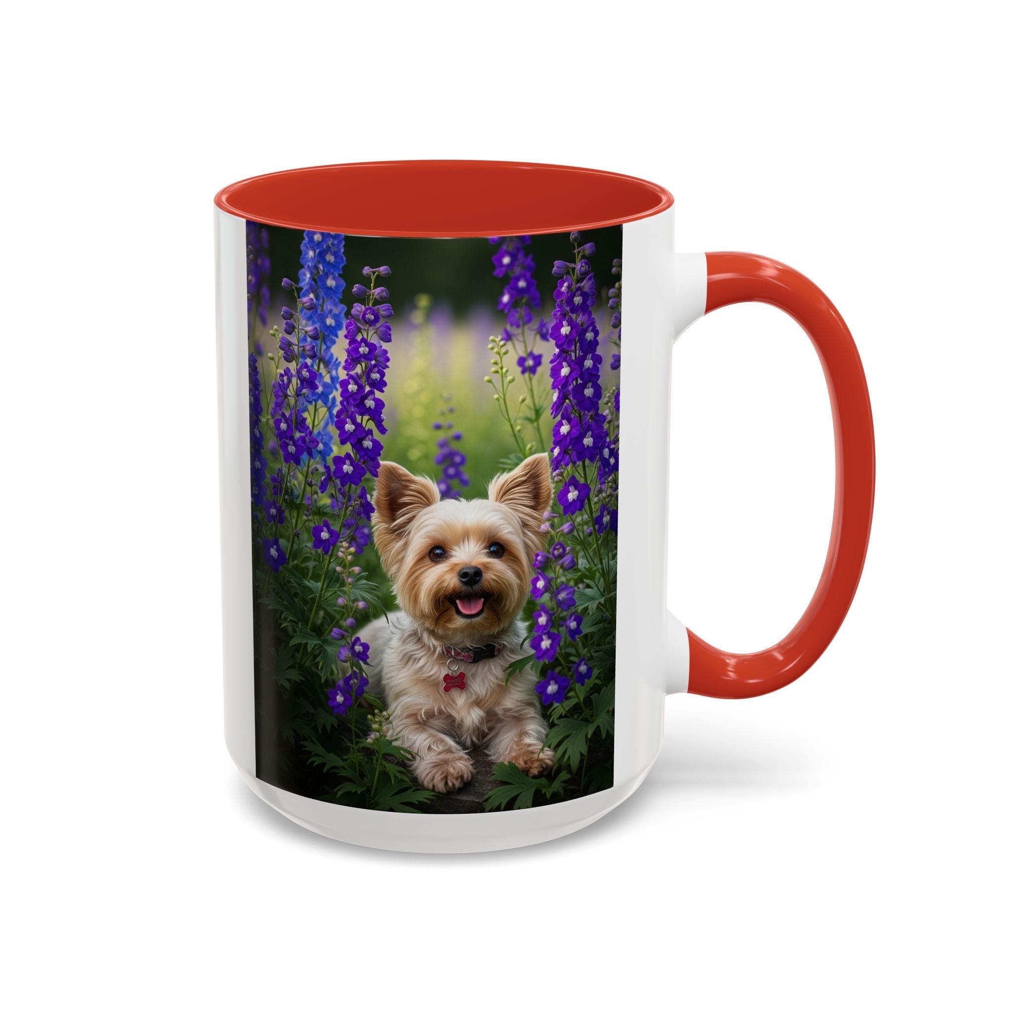 Yorkiepoo Accent Coffee Mug - Perfect Gift for Dog Lovers