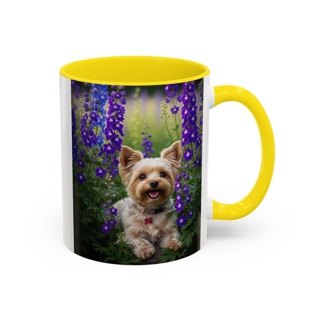 Yorkiepoo Accent Coffee Mug - Perfect Gift for Dog Lovers
