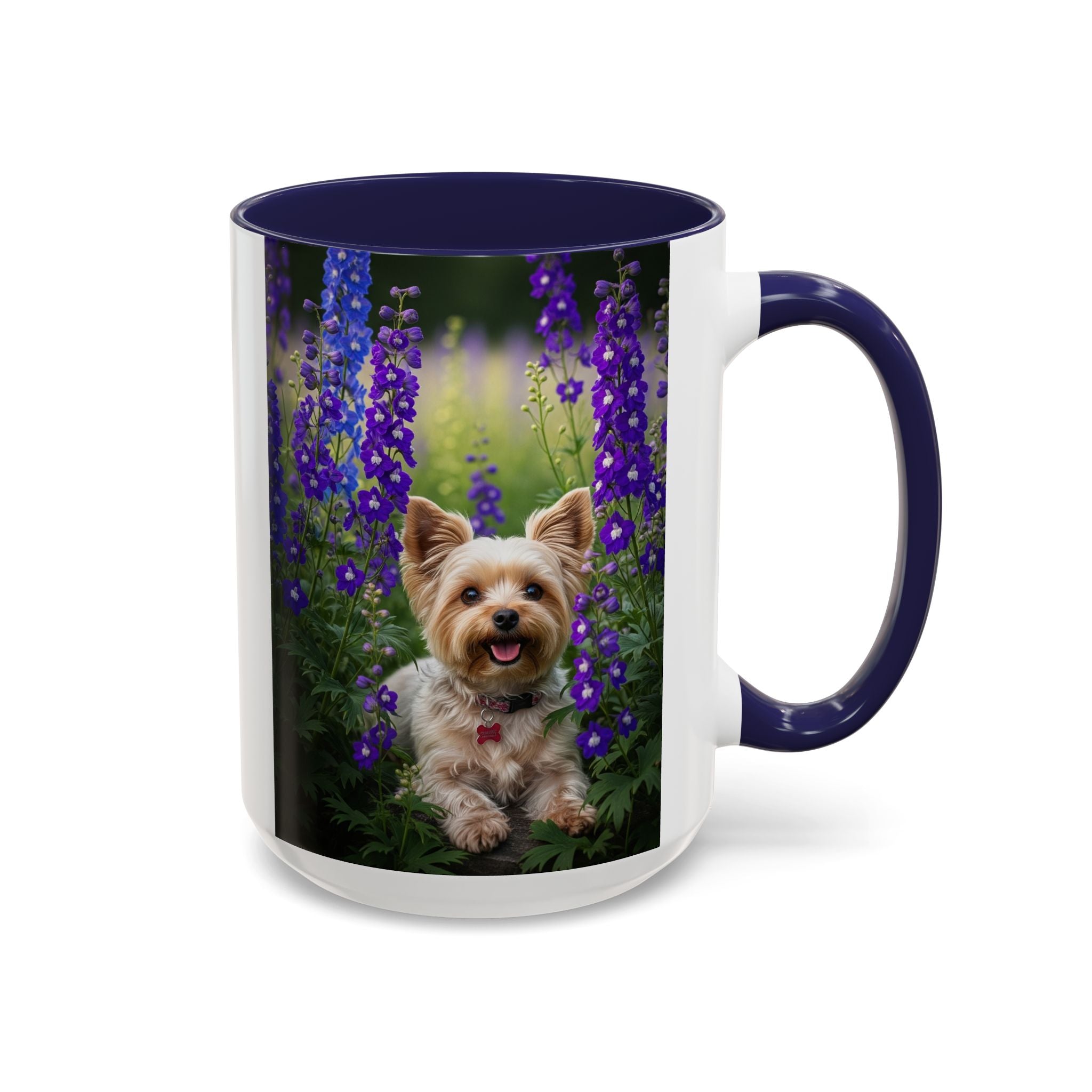 Yorkiepoo Accent Coffee Mug - Perfect Gift for Dog Lovers