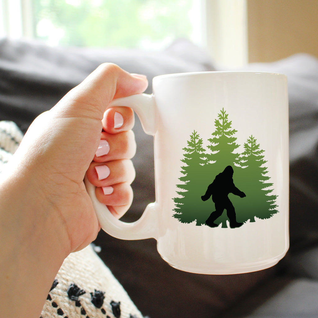 Bigfoot Coffee Mug - Funny Bigfoot Gifts for Sasquatch Enthusiasts