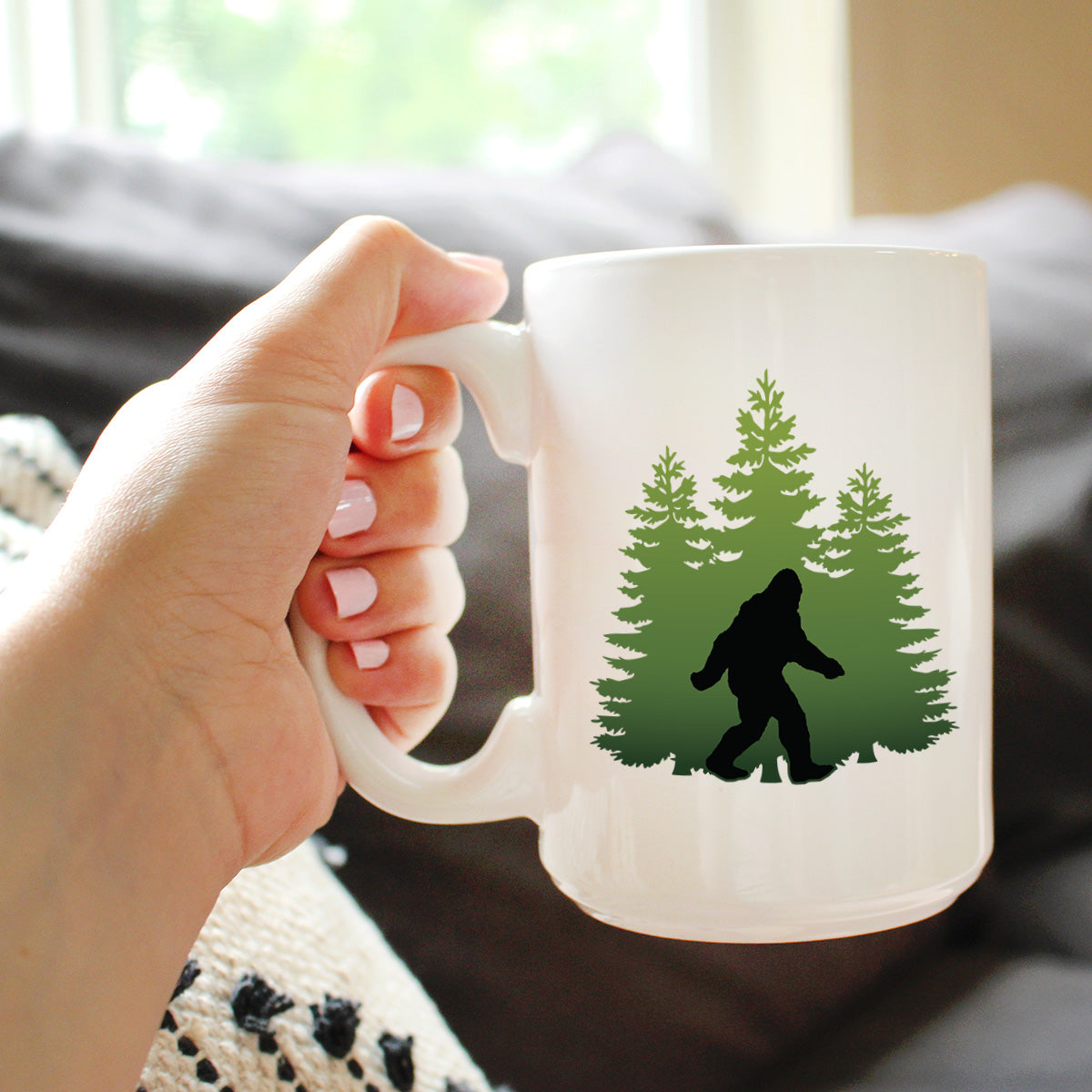Bigfoot Coffee Mug - Funny Bigfoot Gifts for Sasquatch Enthusiasts