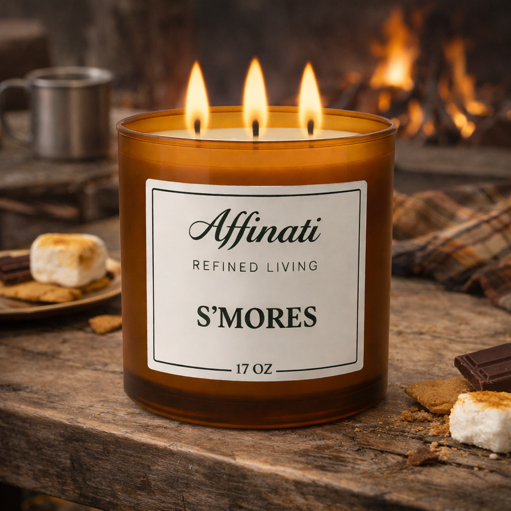 3-Wick S'mores Candle