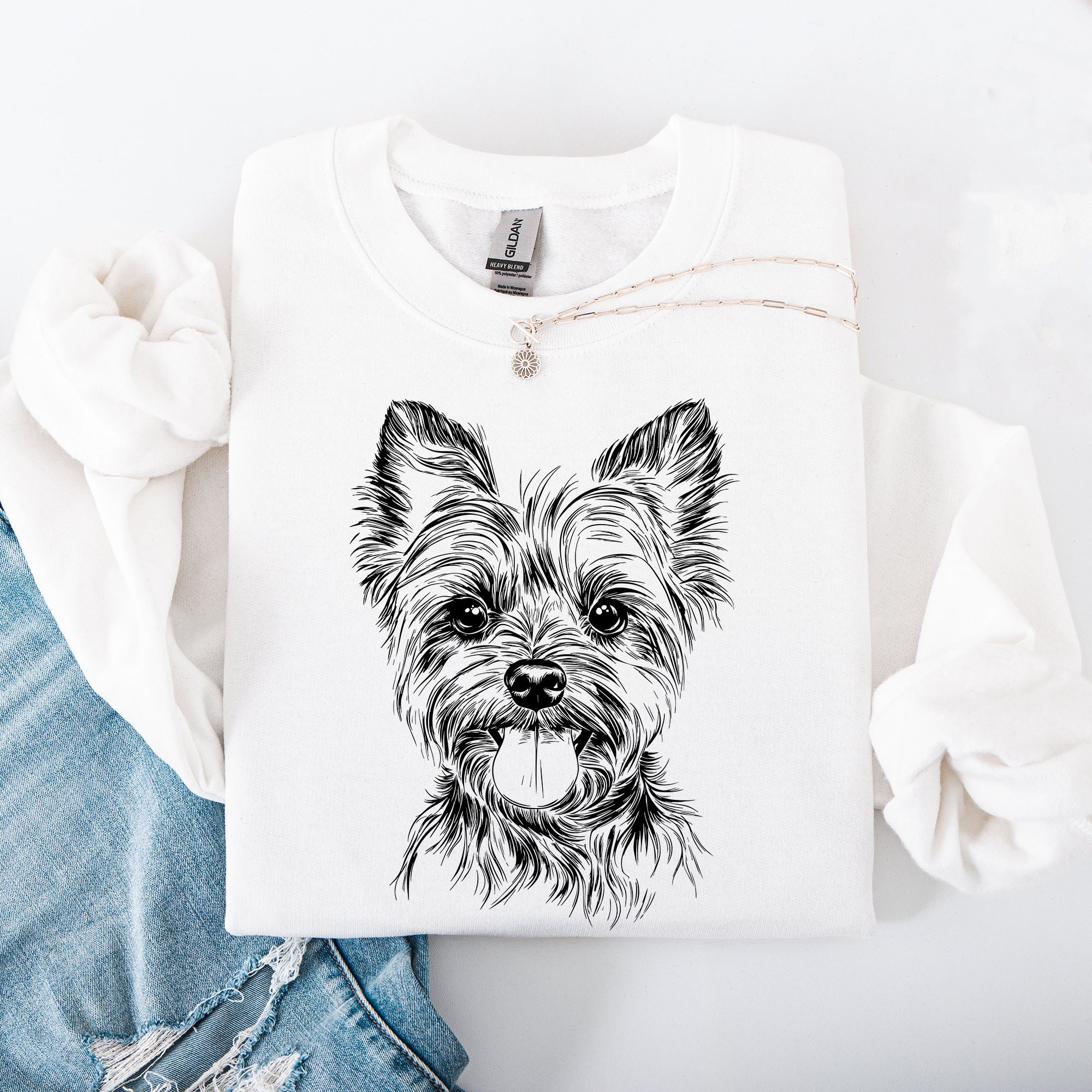 Yorkie, Yorkshire Terrier, Pet, Dog Breed Sweatshirt