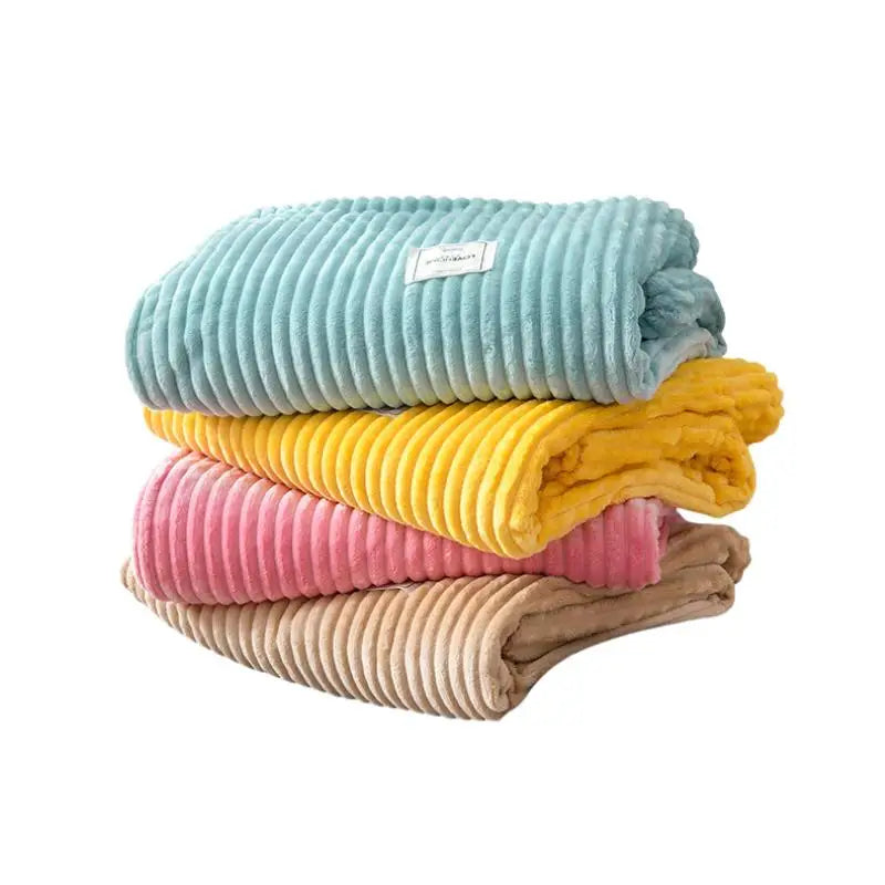 DecorBites™ Cozy Hug Blanket - Soft Sweatshirt Throw for Sofa & Bed