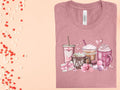 Valentine Coffee Graphic Tee