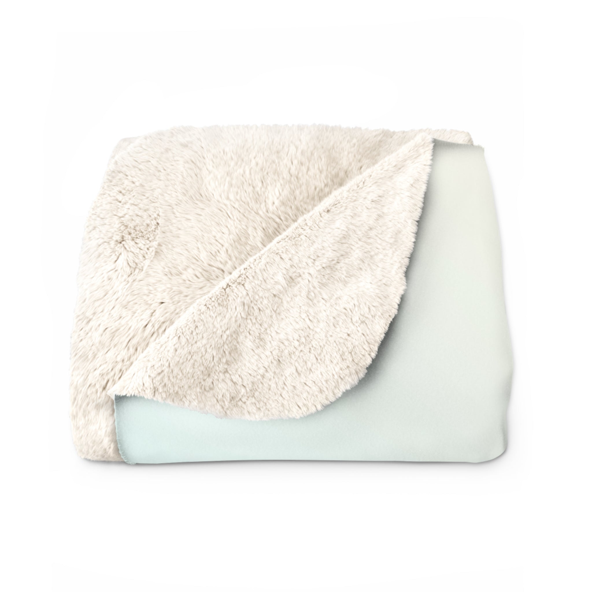 Cozy Paw Print Sherpa Fleece Blanket