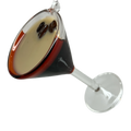 Glass Espresso Martini Ornament